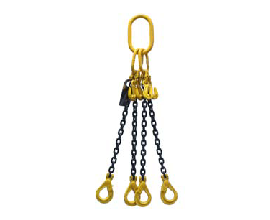 CHAIN SLING 4 LEG 2 METRE 8mm CHAIN