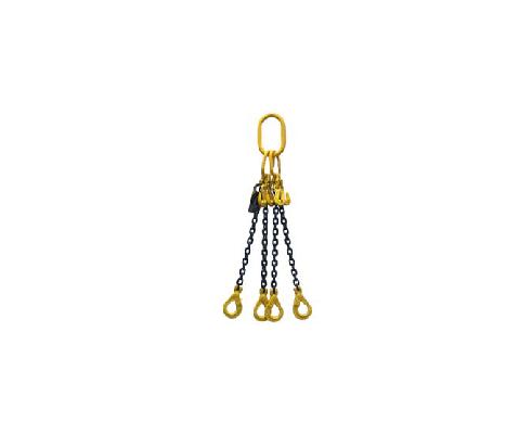 CHAIN SLING 4 LEG 2 METRE 8mm CHAIN