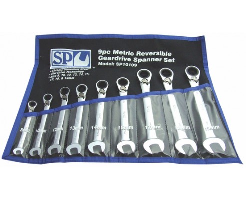 Spanner Set Geardrive SP10109